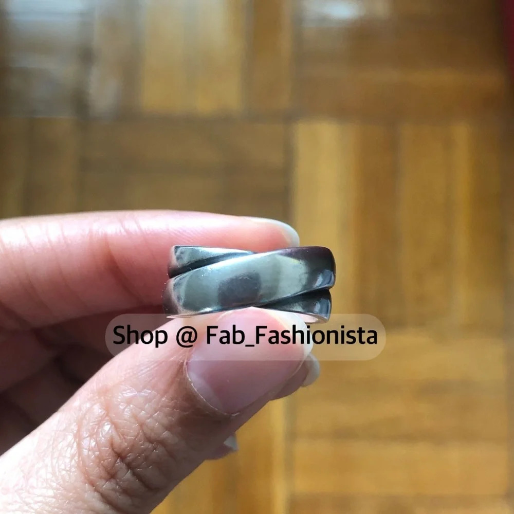 James Avery Endless Love Sterling silver ring retired